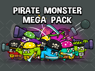 Pirate monster collection 