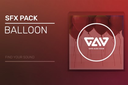 Balloon sound effect pack 