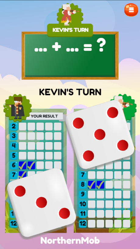 Math And Dice Construct 3 Cartoon HTML5 Kids Educational Game 