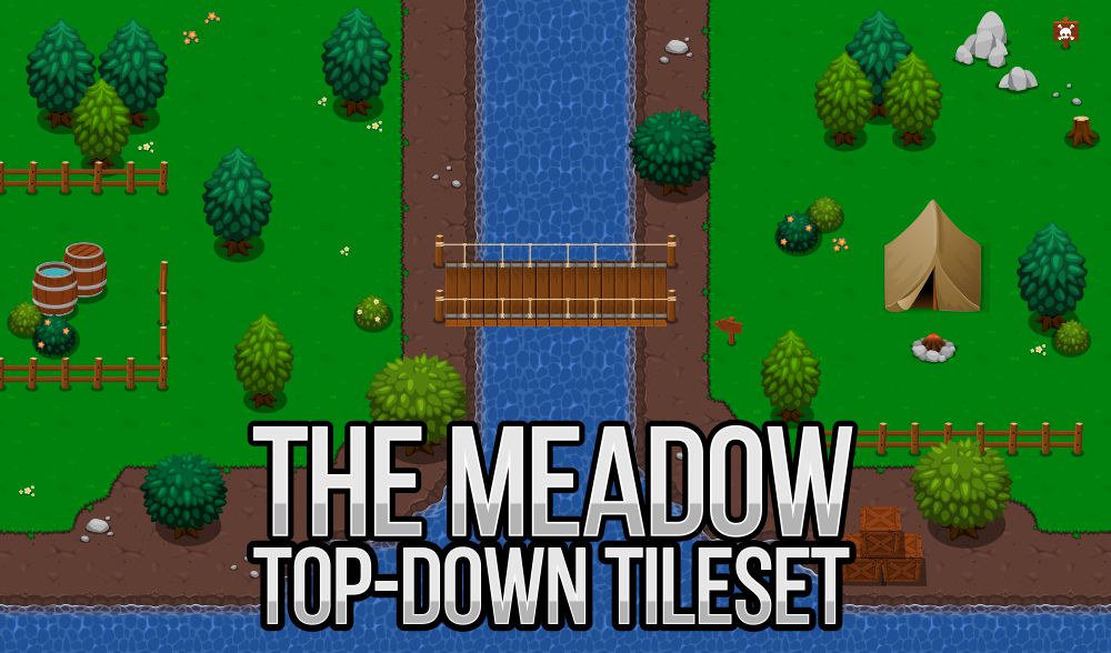 The Meadow - Top Down Tileset 