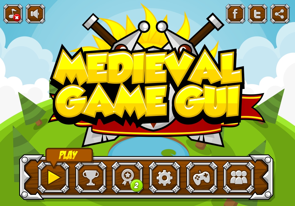 Medieval Game GUI 