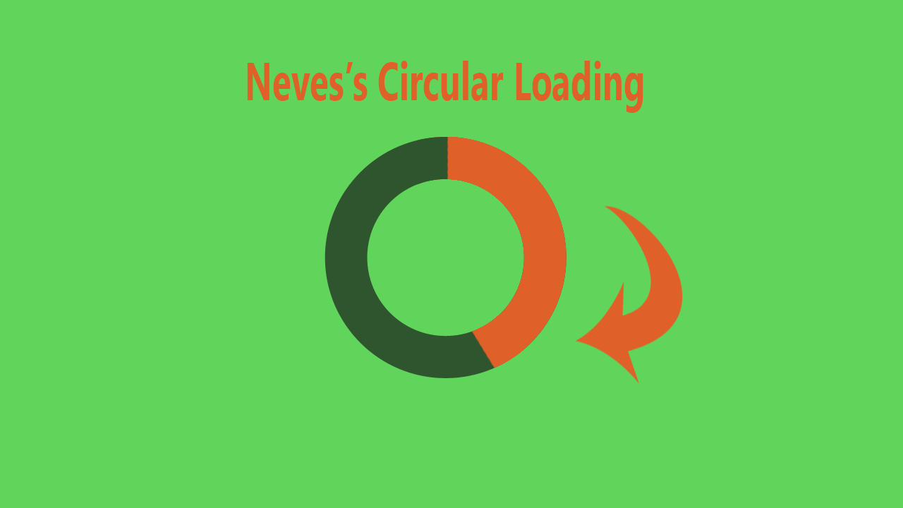 Neves's circular loading screen 