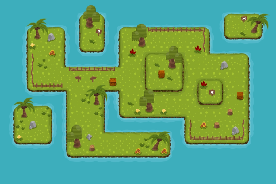 The Island - Top Down Tileset 