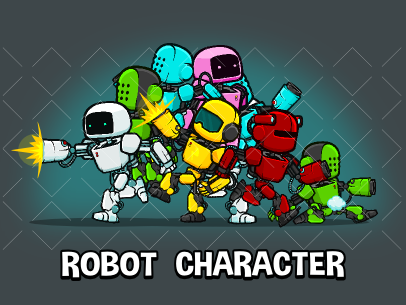 Robot characters pack 