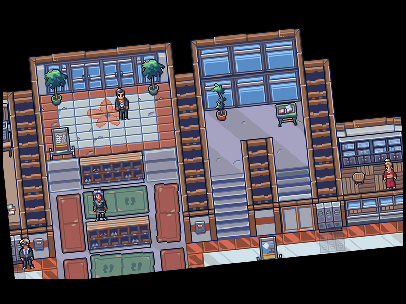 The Japan Collection: Japanese School Interior Game Assets 