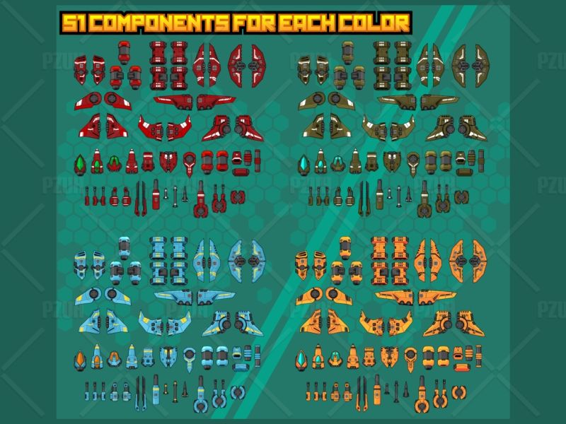 Space Shooter Creation Kit 3 