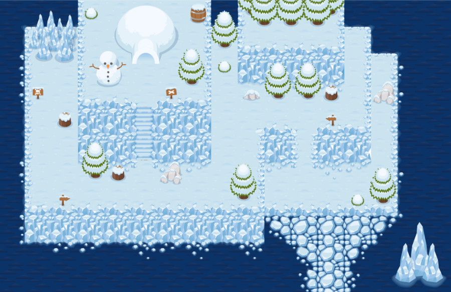 Winterland - Top Down Tileset 