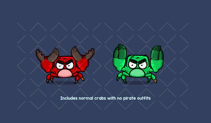 Pirate crabs 