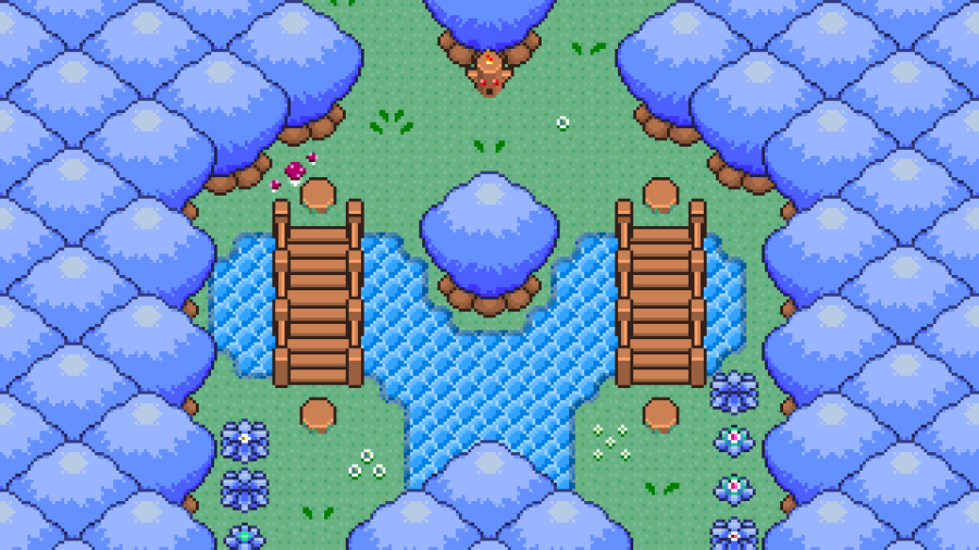 2D TopDown Forest Tileset 