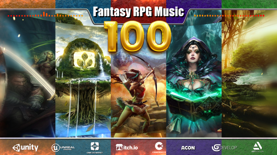 Fantasy RPG Music — 100 Game Soundtrack Collection 