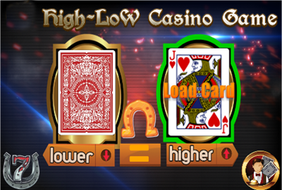 High Low Lucky Number with a cheat sheet 