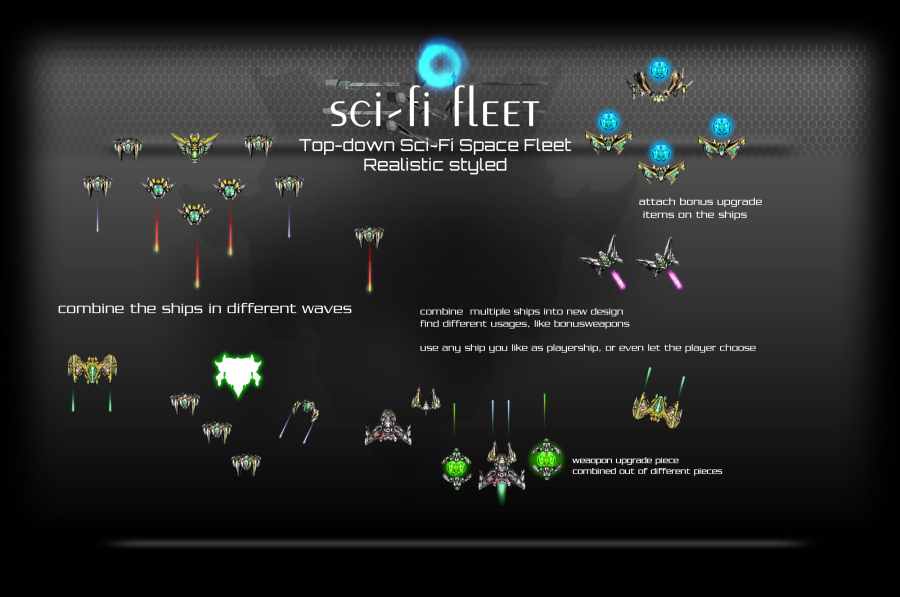 Sci-Fi Illumina Fleet 