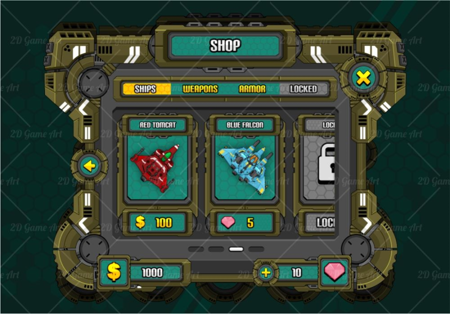 Mechanized Game GUI 