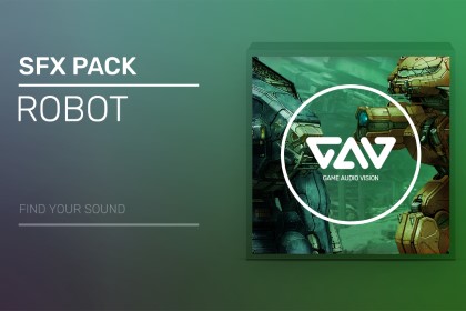 Robot sound effect pack 