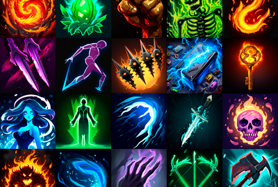 500 RPG SKILL ICONS PACK 2 