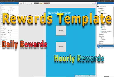 Rewards Template (Daily Rewards,Hourly Rewards,More) 