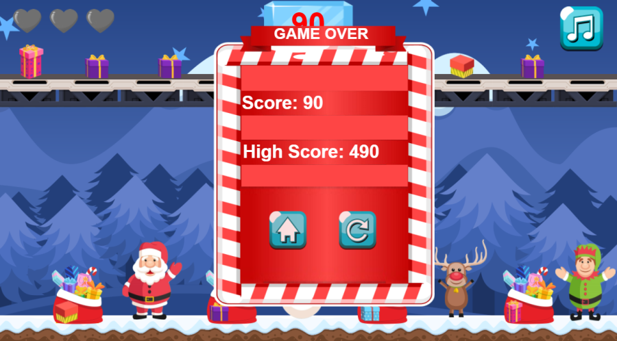 Help Santa Claus - HTML5/Mobile 