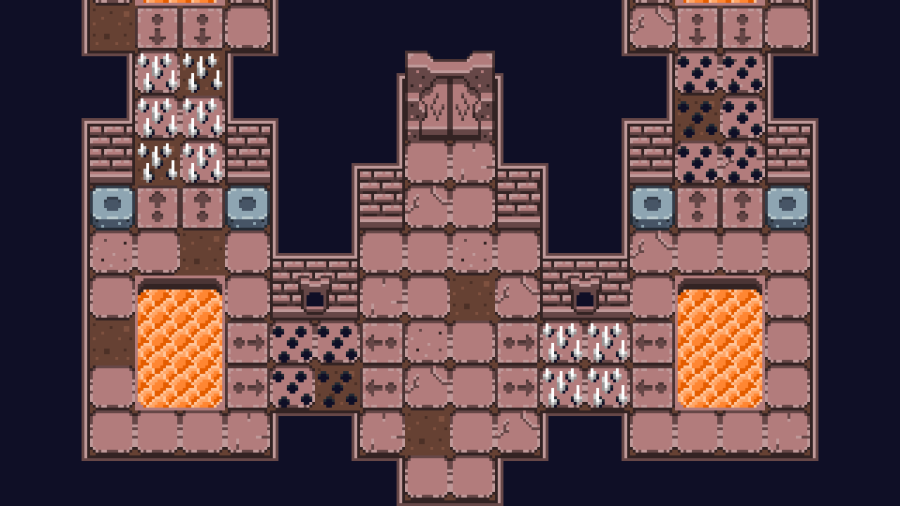 2D TopDown Dungeon Tileset 