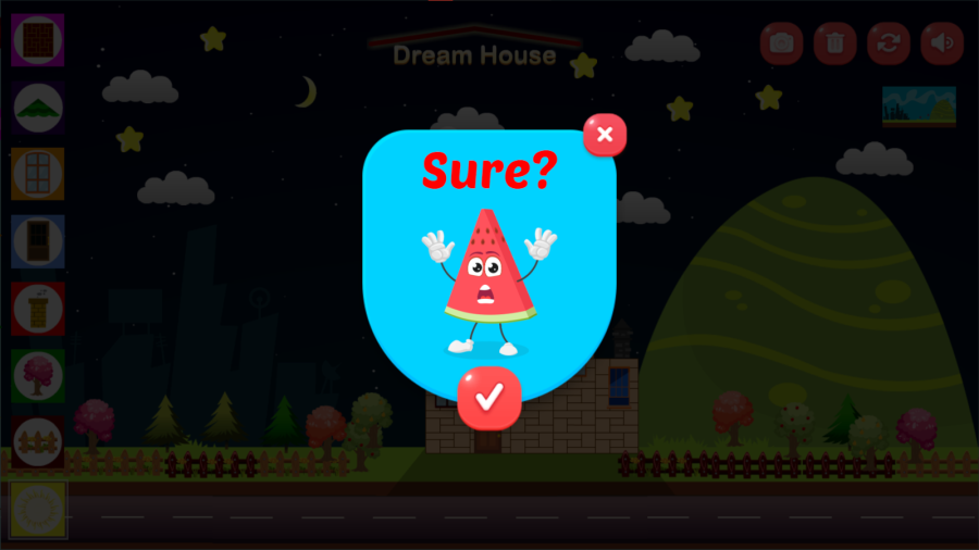 Dream House - Kids Educational Construct 3 Game 