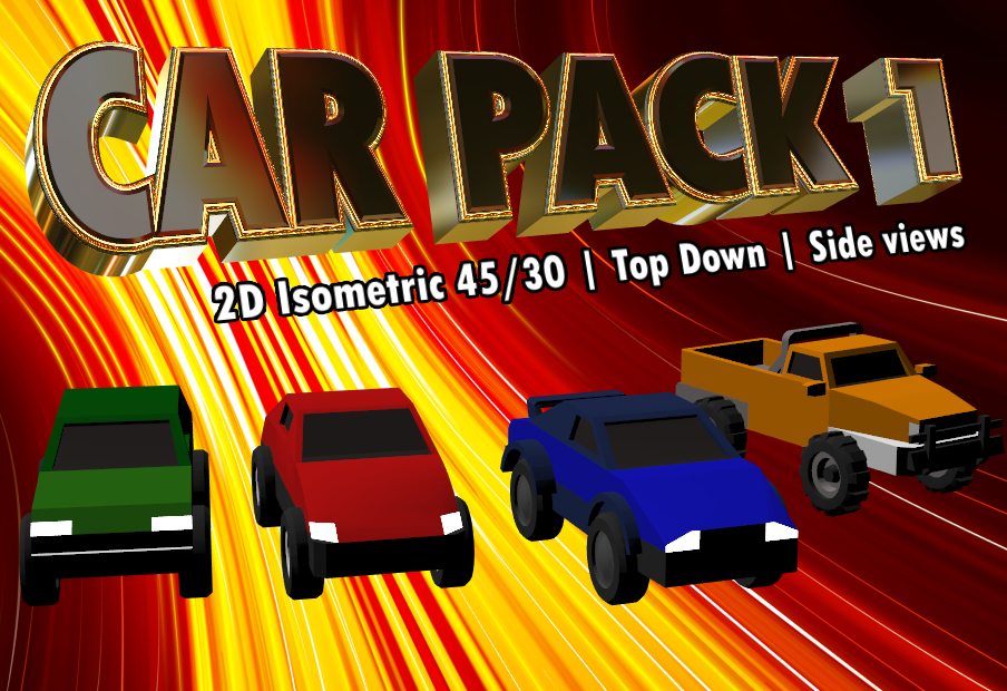 3D Car Pack 1 