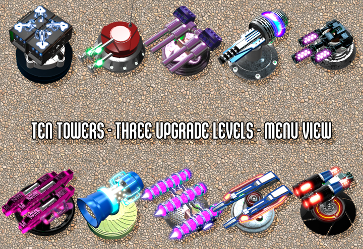 Tower Defense Turrets Volume 1 