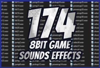 174 8Bit Game Sounds Effects 