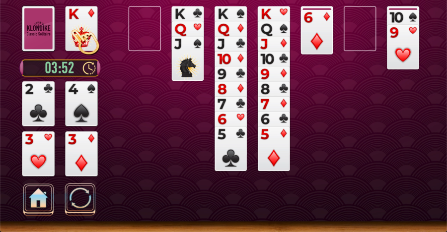 Classic Klondike Solitaire Card Game 