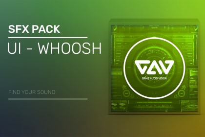 UI whoosh sound effect pack 