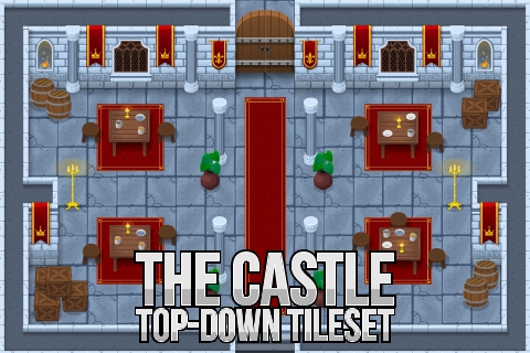 The Castle - Top Down Tileset 