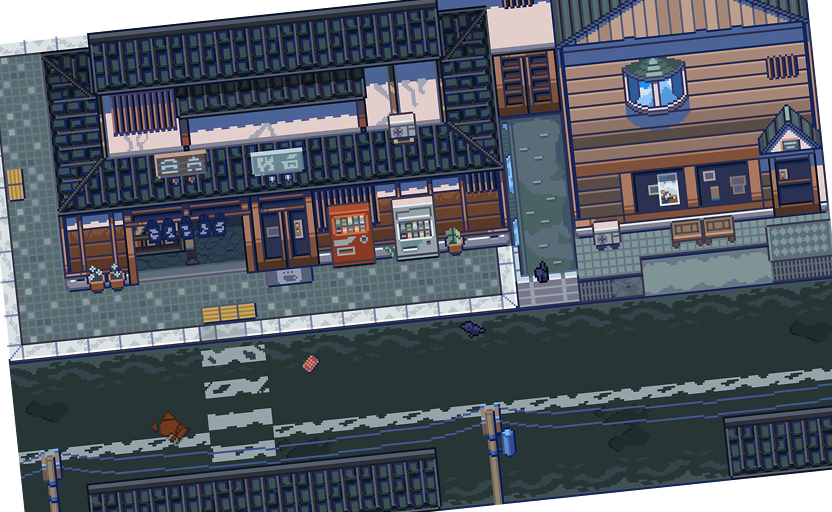 The Japan Collection: Japanese City Game Assets 