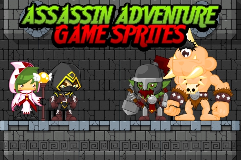 Assassin Adventure - Game Sprites 