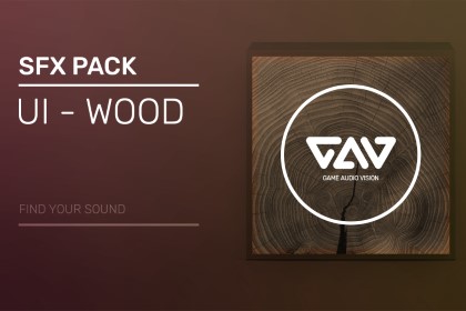 UI Wood sound effect pack 