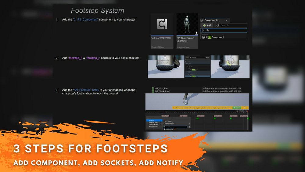 Footstep Sound Component 