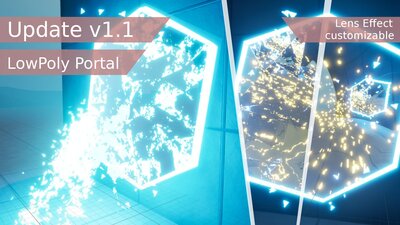 Portals VFX pack (+ interactions) 