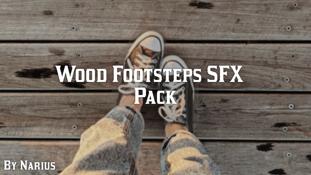 Wood Footsteps SFX Pack 