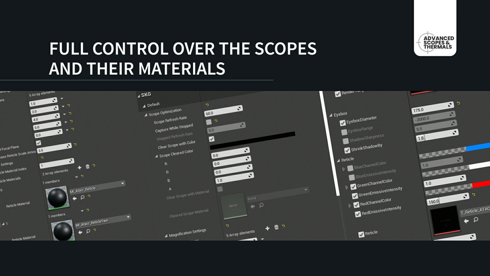 Advanced Scope and Thermals 