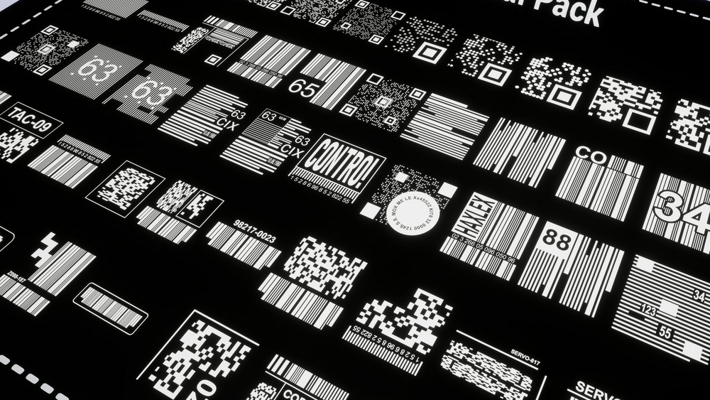 50 Barcode Decal Pack / AI SOURCES 