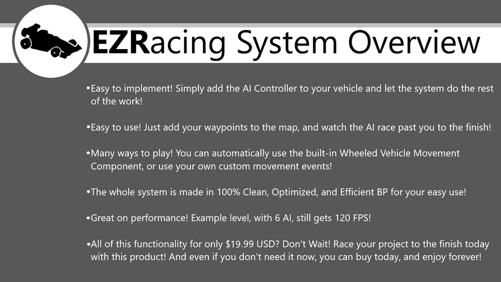 EZRacing - Easy Point-Based Racing AI 