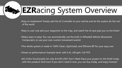 EZRacing - Easy Point-Based Racing AI 