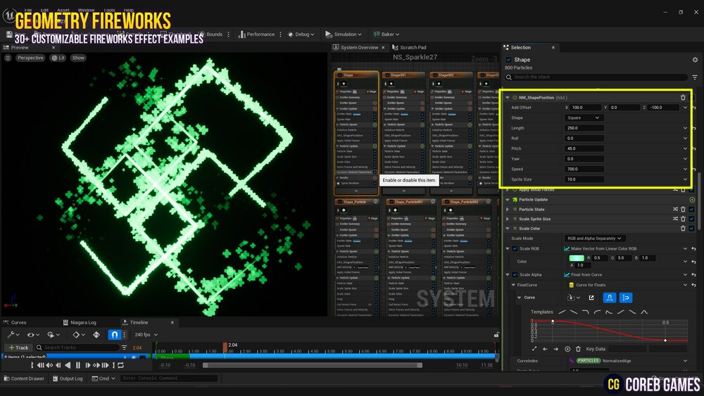 Geometry Fireworks VFX Pack 