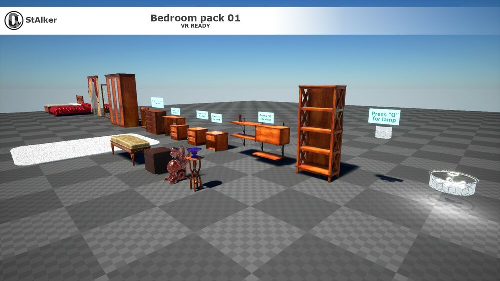 Arch_Viz: Bedroom Vol.1 