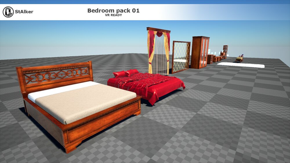 Arch_Viz: Bedroom Vol.1 