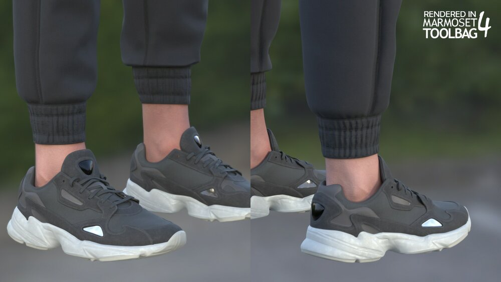 Man - Sport Outfit 3 - Modular - Rigged 