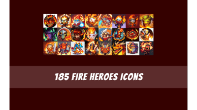 Fire Element Icons 