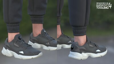 Man - Sport Outfit 3 - Modular - Rigged 