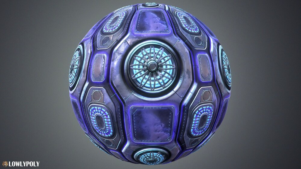 Sci-fi Vol.88 - Stylized Game Textures 