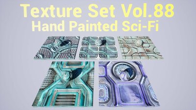 Sci-fi Vol.88 - Stylized Game Textures 