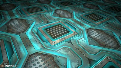 Sci-fi Vol.88 - Stylized Game Textures 