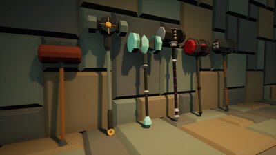 Low Poly - Weapons - Two-Handed 