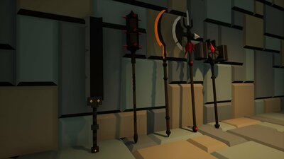 Low Poly - Weapons - Two-Handed 